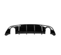 Difusor Trasero 2015-2024 para Dodge para Cargador para SRT/para Scat para Pack/para Daytona Parachoques Trasero Difusor Labio Alerón Divisor Inferior Difusor Alerón Parachoques(Glossy Black)