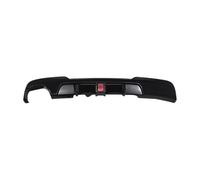 Difusor Trasero Coche Difusor De Labio Trasero, Alerón para Parachoques De Coche con/sin Luz De Freno para 5 Series F10 F11 Sport 2011-2017 Labio Alerón Parachoques(1-2-with Black)