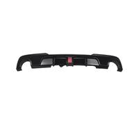Difusor Trasero Coche Difusor De Labio Trasero, Alerón para Parachoques De Coche con/sin Luz De Freno para 5 Series F10 F11 Sport 2011-2017 Labio Alerón Parachoques(2-1-with Black)