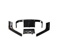 Difusor Trasero Coche Difusor De Parachoques Trasero Divisor con Kits De Carrocería De Luz LED Tuning para Serie 3 F30 2011-2019 Labio Alerón Parachoques(No LED Lights)