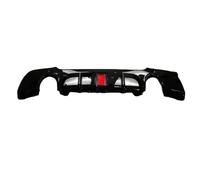 Difusor Trasero Coche Difusor Trasero, Separador De Labios De Parachoques Trasero con Lámpara para E90 E91 E92 E93 320i 320d 325d 330d 335i 05-12 Labio Alerón Parachoques(90 型 1)