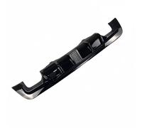 Difusor Trasero Coche Divisor para Difusor De Parachoques Trasero De Coche Kit Negro Brillante para E60 E61 525i 525d 530i Sport Tech Package 05-10 Labio Alerón Parachoques(with Light OO-OO)