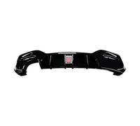 Difusor Trasero Coche Kit De Carrocería De Alerón Difusor Labio Parachoques Trasero Coche Negro Brillante para 1 Serie F20 F21 M135i M140i Sport 15-19 Labio Alerón Parachoques(LED Style A)