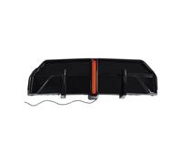 Difusor Trasero Coche LED para Difusor De Parachoques Trasero De Coche Alerón Kit Carrocería Negro Brillante para Serie 2 G42 M240i M235i Sport 21-25 Labio Alerón Parachoques(Gloss Black LED)