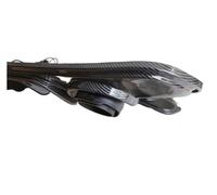 Difusor Trasero Coche para Nissan para Sylphy The 14th 20-22 Difusor De Labio Parachoques Trasero Coche con Lámpara Y Kits Carrocería Alerón Trasero Labio Alerón Parachoques(Carbon Look 1)