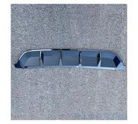 Difusor Trasero Coche para VW para Arteon 2018-2022 Kit Carrocería Alerón Maletero Borde Negro Brillante Protector Parachoques Accesorio Difusor Trasero(Bright Black Color)