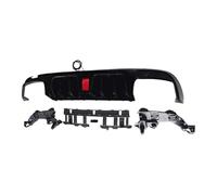 Difusor Trasero De Coche para Benz Clase C W205 C63 C63S C43 AMG Sedán De 4 Puertas 2015-2022 Difusor De Parachoques Trasero ABS Negro Brillante Difusor Alerón