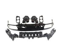 Difusor Trasero De Coche para Benz Clase C W205 para AMG Coupé 2 Puertas 2015-2021 Difusor De Parachoques Trasero Estilo C43 Y Tubo De Escap Difusor Alerón