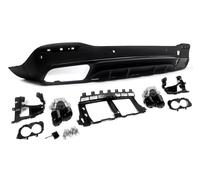 Difusor Trasero De Coche para Benz Clase para GLS X167 para AMG 2019-2025 Difusor Trasero Y Salidas De Escape Negras Difusor Alerón