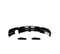 Difusor Trasero De Coche para Serie 3 F30 MT MP 325i 330i 2013-2019 Difusor De Parachoques Trasero con Alerón Y Luz De Freno Difusor Alerón(Single Side Output 1)