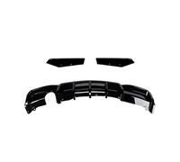 Difusor Trasero De Coche para Serie 3 F30 MT MP 325i 330i 2013-2019 Difusor De Parachoques Trasero con Alerón Y Luz De Freno Difusor Alerón(Single Side Output 2)