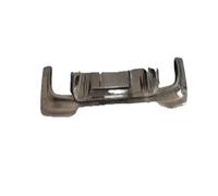 Difusor Trasero de Fibra de Carbono, alerón, Divisor, Cubiertas de extensión, Compatible con BMW X3 G01 Sport 2018-2020, Kits de carrocería, Accesorios.(FRP Unpainted Black)