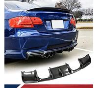 Difusor trasero de fibra de carbono para BMW Serie 3 E92 E93 M3 2Puerta 2008-2013 Piezas personalizadas Cubierta del parachoques Labio inferior Spoiler Valance Protector Kits de carrocería Salida de f