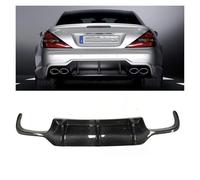 Difusor trasero for parachoques, alerón y divisor, compatible con Benz R230, SL63, SL65 AMG (2009-2012)