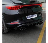 Difusor Trasero Oneway Compatible con Cupra Formentor 2020-2024 y Facelift 2024- Versión 2 - Negro Brillante