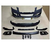 Difusor Trasero para A4L 2008-2016 Parachoques Delantero Rejilla Faros Antiniebla Labio Trasero Embellecedor De Boca del Maletero Kit Carrocería Trasero Alerón Parachoques(1 Juego)