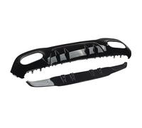 Difusor Trasero para Benz A W177 A160 A180 A200 A220 A250 Hatchback A45 2019+ alerón para difusor de Parachoques Trasero con terminales Escape(Look Diffuser)