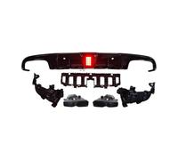 Difusor Trasero para Benz Clase C W205 2015-2021 Versión Coupe 2 Puertas Estilo Modificado Difusor Trasero con Puntas Escape Piezas Automóvil Difusor Alerón Parachoques