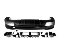 Difusor Trasero para Benz para GLE Clase W167 GLE63 2019+ Look GLE300d GLE350 alerón Parachoques difusor Trasero con terminales Escape