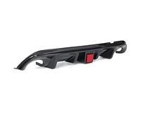 Difusor Trasero para Infiniti Q50 Estándar/para Versión Deportiva 2014-2017, Juego Labios Parachoques Trasero Delantal Protector Alerón Difusor LED difusor de Parachoques(B)