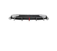 Difusor Trasero para Tesla para Model 3 para Highland 2024 2025 Alerón Trasero Luz Piloto LED Parachoques Labio Protector Sintonización difusor de Parachoques(Carbon Look)