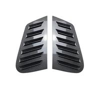 Difusor Trasero para VW para Golf 4 MK4 IV 1997-2006 GFK 1 Par Rejillas Ventilación Ventana Trasera Alerón Lateral Coche Cubierta Obturador Trasero Spoiler Alerón Trasero(Aspecto de Carbono)