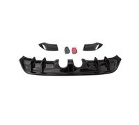 Difusor Trasero para VW para Golf MK6 Vi R R20 2010-2013 Cuerpo Dividido Coche para Difusor Parachoques Trasero Divisor Labios Spoiler Kits Cuerpo Difusor Alerón Parachoques