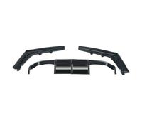 Difusor trasero PSM Style de 3 piezas, color negro brillante, compatible con BMW F80 M3 F82 M4 2015-2020