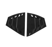 Difusor Trasero Universal para Nissan para Sentra 2020-2023 Decoración Rejilla Trasera Ventana Cubierta Obturador Ventilación Lateral Embellecedor Repuesto(Negro Brillante)