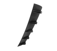 Difusor Trasero Universal para Parachoques De para A6, A4, A5, B8, A3, S7, Q5 Y Q7. Diseño Curvo Estilo Aleta De Tiburón.(Matte Black)