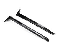 Difusor Trasero Universal para Polo MK5 2011-2017 Negro Brillante Coche Vertical Ventana Trasera Alerón Lateral Sper Canard Canards Splitter Repuesto(A)