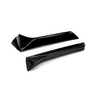 Difusor Trasero Universal para Seat para Leon 5F para FR Mk3 MK3.5 2 Uds Alerón Ventana Trasera ala Lateral Techo Labio Ventilación Decoración Deflectores Repuesto(B)