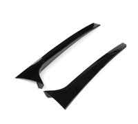Difusor Trasero Universal para Skoda para Octavia Estate 2014-2019 Reemplazo Ventana Trasera Alerón Lateral ala Negro Brillante Par Canard Splitter Repuesto
