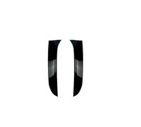 Difusor Trasero Universal para VW para Golf 6 MK6 para GTI R para GTD 2009-2012 Rejilla Ventana Trasera Conversión Variante Wagon Embellecedor Alerón Lateral ala Coche Repuesto(A)