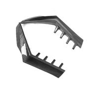 Difusor Trasero Universal para VW para Golf 8 MK8 para GTI para GTD para TDI 2020 2021 2022 2023 Alerón Lateral Trasero Ventana Divisoria Canard Repuesto(Mirada de Fibra de Carbono)