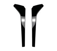 Difusor Trasero Universal para VW para Tiguan MK2 2017 2018 2019-2023 1 Par Alerón Lateral Coche Ventana Trasera Negra Brillante Repuesto(Negro Brillante)