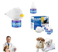 Difusor Whispaw para perros, difusor de feromonas Whispaw, silencia los ladridos y restaura la paz del vecindario, alivia el estrés, sin efectos secundarios, crea calma, seguro para cachorros y todas