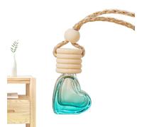 Difusores De Aceite De Coche | 6 Ml De Colgante De Perfume Para Coche De Corazón, Fragancia Vacía Adorno De Botella De Aromaterapia Para Coche Y Decoración Del Hogar, Difusor De Aceites Para