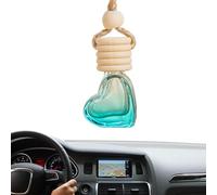 Difusores De Aceite Para Coche - 6 Ml De Colgante De Perfume Para Coche De Corazón | Adorno Botella De Aromaterapia De Fragancias Vacías Para Coche Y Decoración Del Hogar, Difusor De Aceites Para