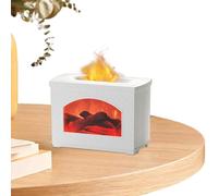 Difusores de llama, humidificador con difusor de aire de llama - Difusor de aromaterapia para chimenea USB de 270 ml | Difusor de simulación de chimenea por ultrasonidos