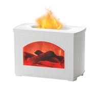 Difusores de Llama, humidificador con difusor de Aire de Llama | Difusor humidificador de aromaterapia para Chimenea pequeña USB de 270 Ml | Difusor ultrasónico del de la para el Dormitorio, par