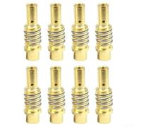 Difusores de soporte de punta de contacto, juego de 8 para sopletes de soldadura MIG MAG 15AK construidos para durar y funcionar