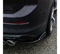 Difusores Laterales Traseros compatibles con Volkswagen Golf VIII HB de 3/5 Puertas 2020-2024 y FL 2024, sin GTI/GTD/GTE/R/R-Line - Negro Brillante