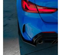 Difusores laterales traseros Oneway compatibles con BMW Serie 1 F40 M-Pack/M135i 2019- - Negro brillante