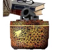 Difusores para el Hogar - Iluminación Ambiental Ajustable Decoración Del Hogar Con | Difusor de Fragancia Humidificador de Aire con Grieta Volcánica,Para Interior Sala Cocina Oficina Colegio Dormitori