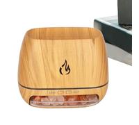 Difusores Ultrasónicos | Difusor de con Base de Piedra de Sal - Humidificador con Luz 7 Colores Coches Dormitorio Oficina Yoga Estudio Meditación
