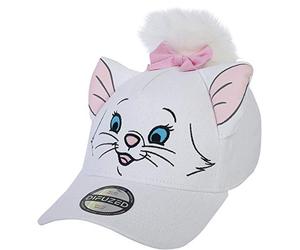 Difuzed Aristogatos, Gorra Marie Disney Hombre, Blanco (White), Talla Única