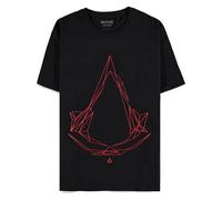 Difuzed assassin's creed tech logo - camiseta para hombre (talla l, 10
