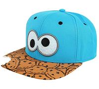 Difuzed Gorra Barrio Sesamo Monstruo de las Galletas Unisex Multicolor 80% algodón, 20% poliéster