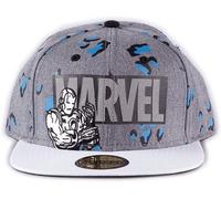 Difuzed - Béisbol Cap - Marvel» True Poder « (Gris) Cappy Ironman Avengers Fans